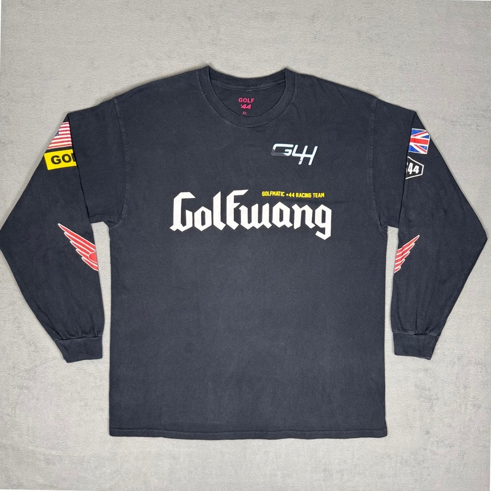 Golf Wang x +44 Lewis Hamilton Racing Team Golfmatic Long Sleeve Tee Black XL